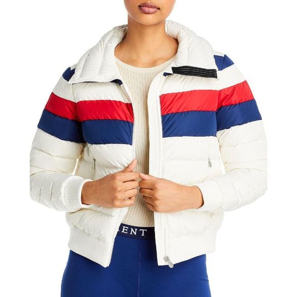 Perfect Moment Jackets & Blazers - Perfect Moment Womens Queenie White Quilted Short Puffer Jacket Coat NWT
